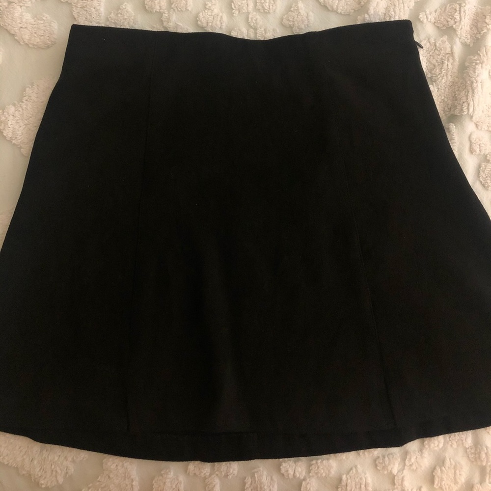 Brandy Melville suede skirt